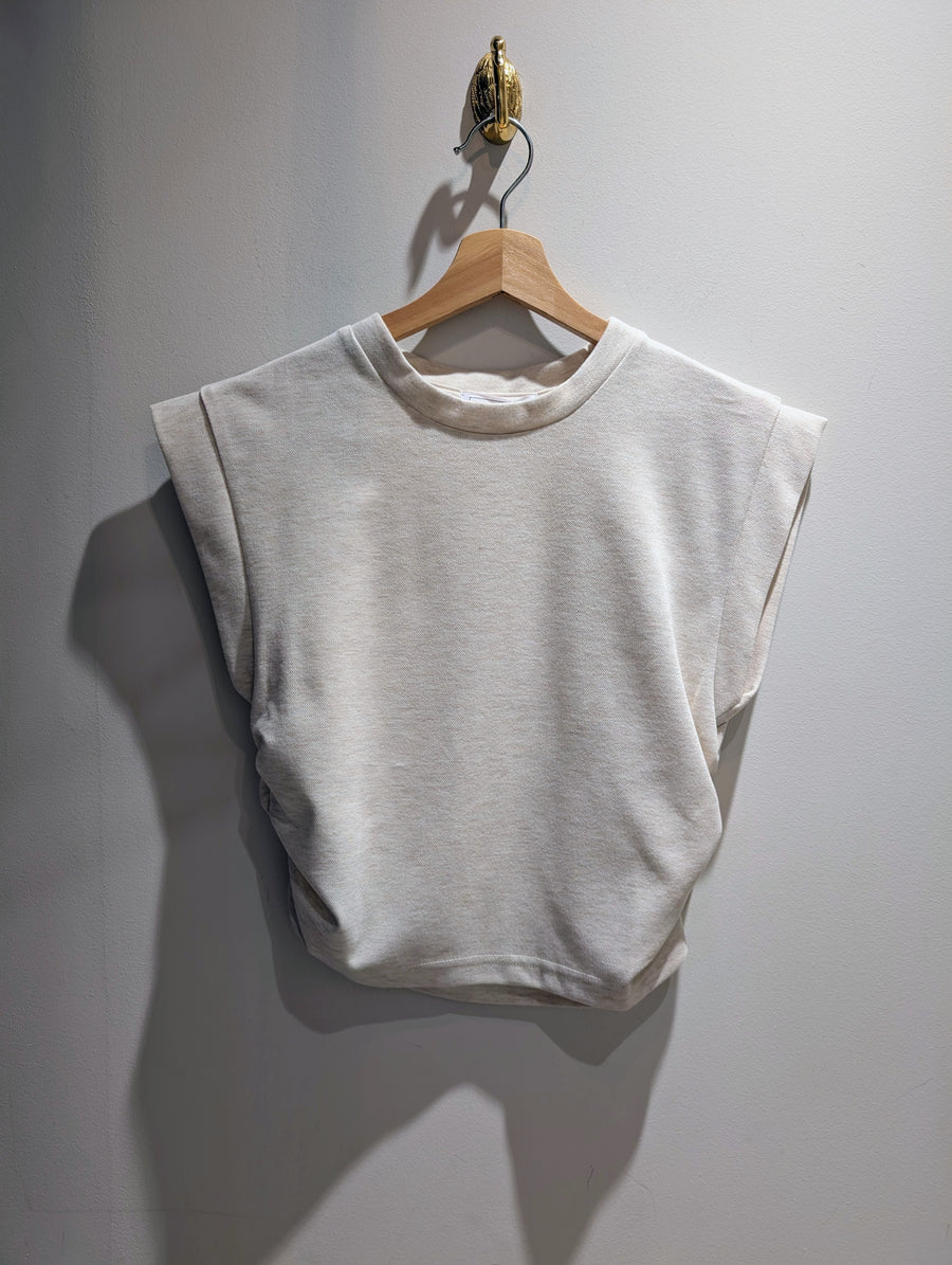 Metro Ruched Knit Top