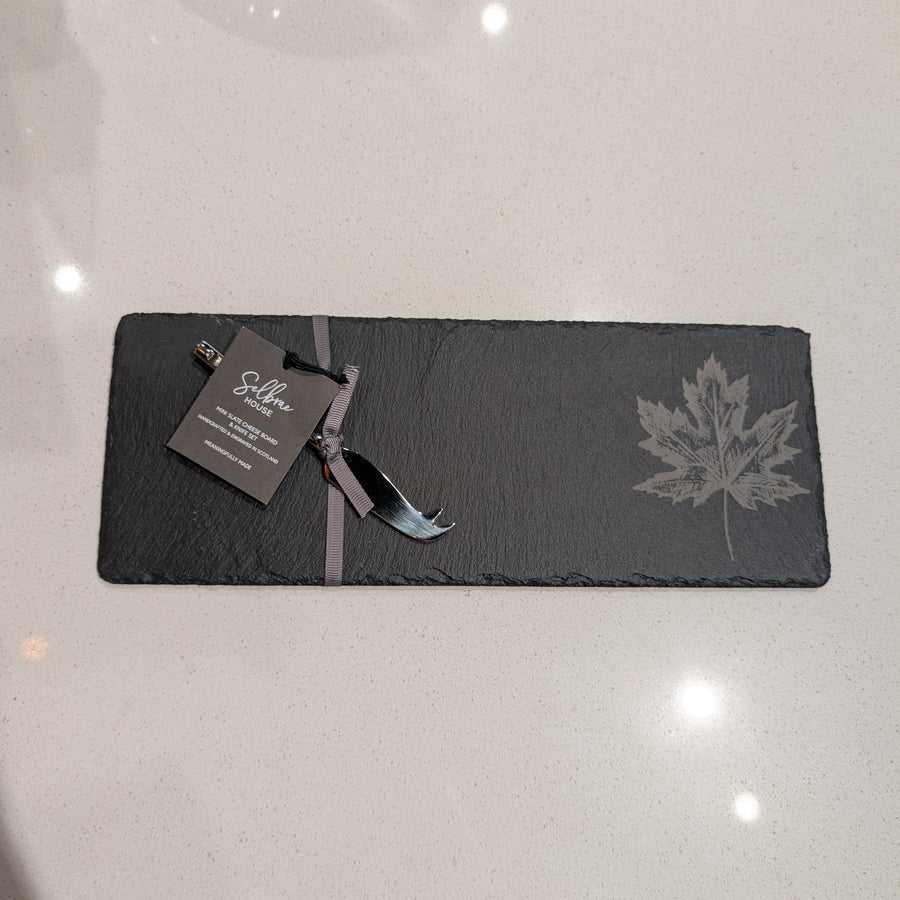 Mini Slate Cheese Board & Knife Set