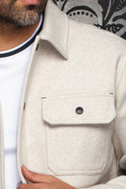 Danali Light Beige Overshirt