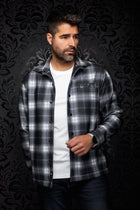 Naim Black Grey Overshirt