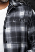 Naim Black Grey Overshirt