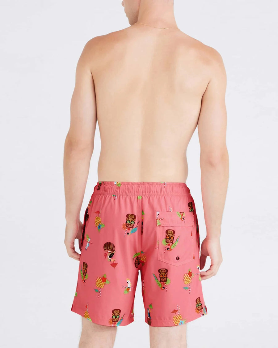 Oh Buoy 2N1 Volley 7" Birds of Paradise - Coral