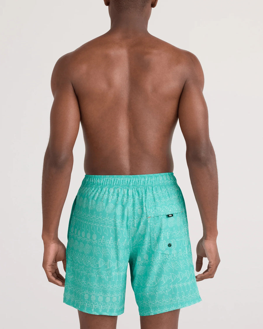 Oh Buoy 2N1 Volley 7" - Island Lineup-Surf Blue