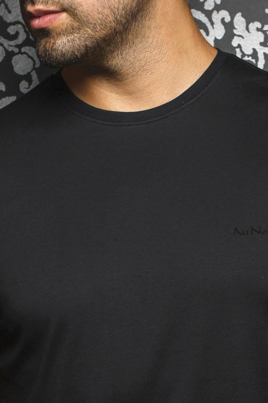 Michael C-Neck T-Shirt, Black