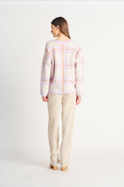 2227033 D Colorful Plaid Sweater