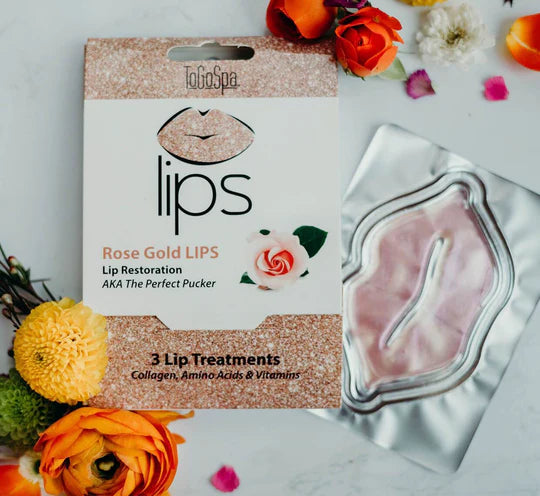 ToGoSpa Lips Rose Gold - 3 Pack