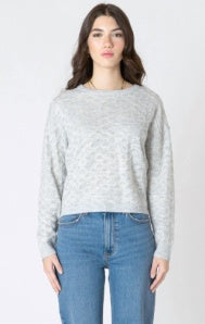 2627245 D Scalloped Stitch Sweater
