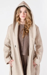 2629011 DG Belted Hooded Coat