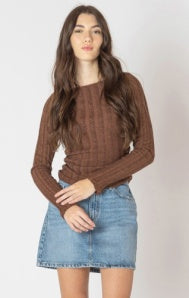 2624020 D Wide Ribbed Top