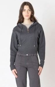 2627013 D Half Zip Hooded Sweater