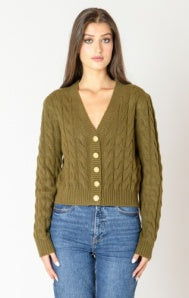 2627259 T Cable Knit Cardigan