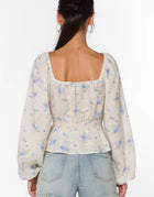 Mitzi Vintage Floral Top