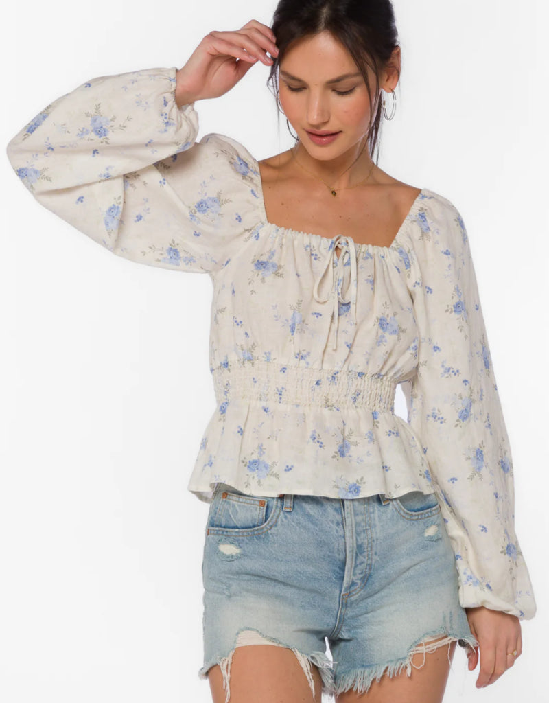 Mitzi Vintage Floral Top
