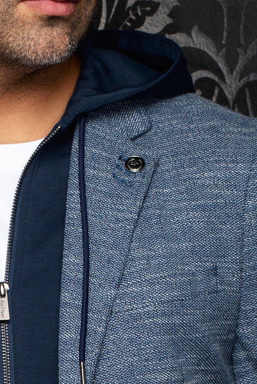 Noah Hood Blazer Navy