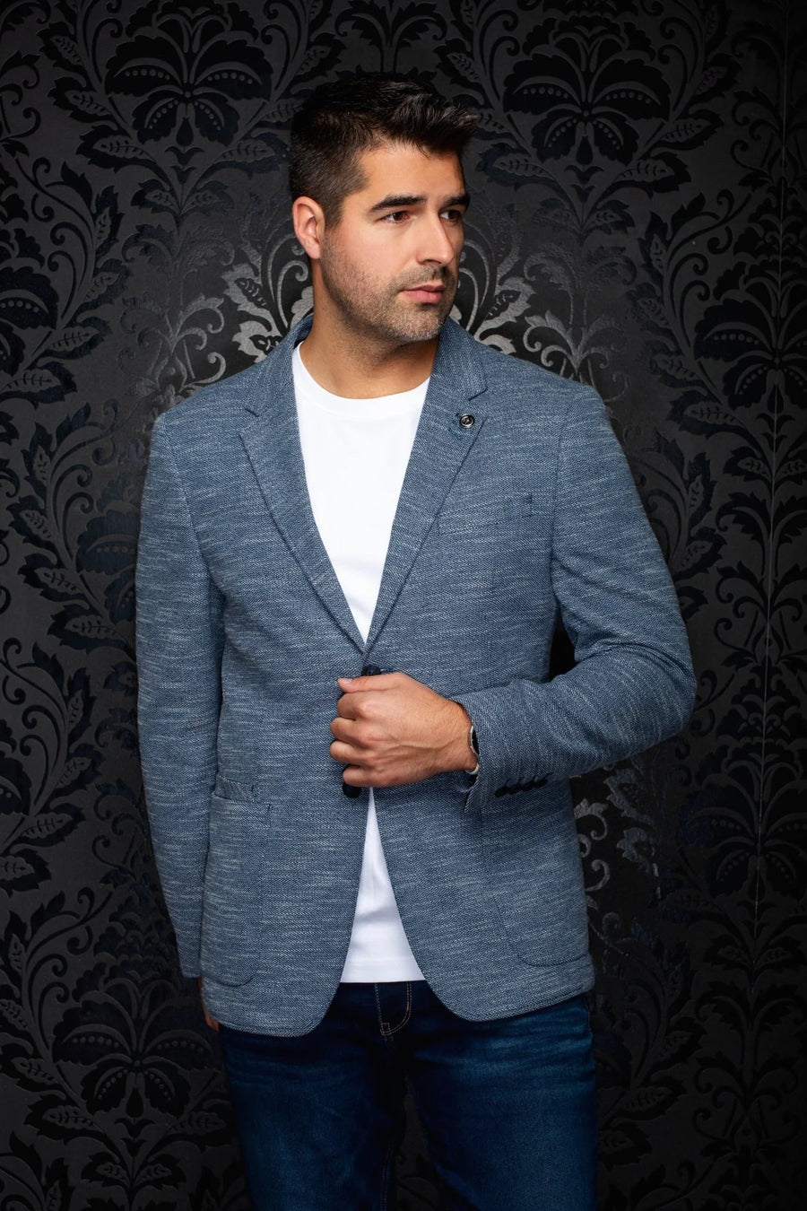 Noah Hood Blazer Navy