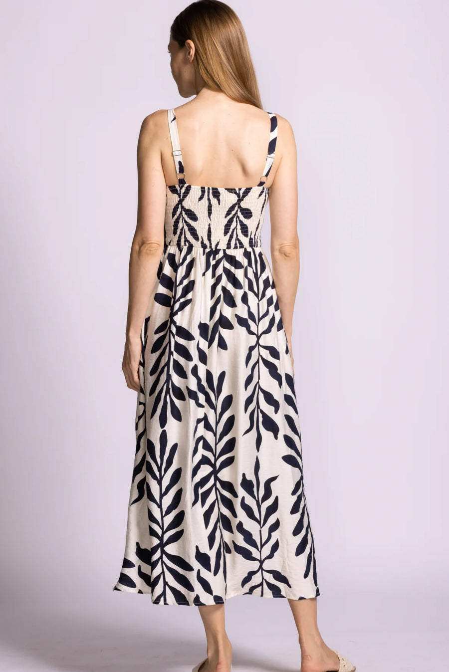 Magnolia Dress Navy