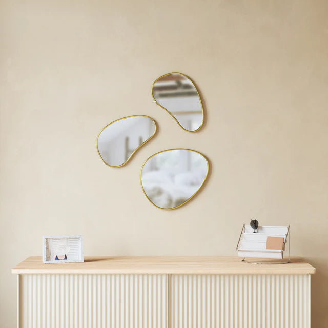 Hubba Pebble Wall Mirrors