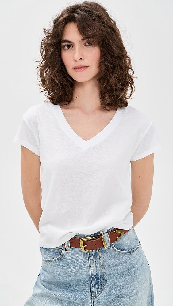 Modern Slub Tee White