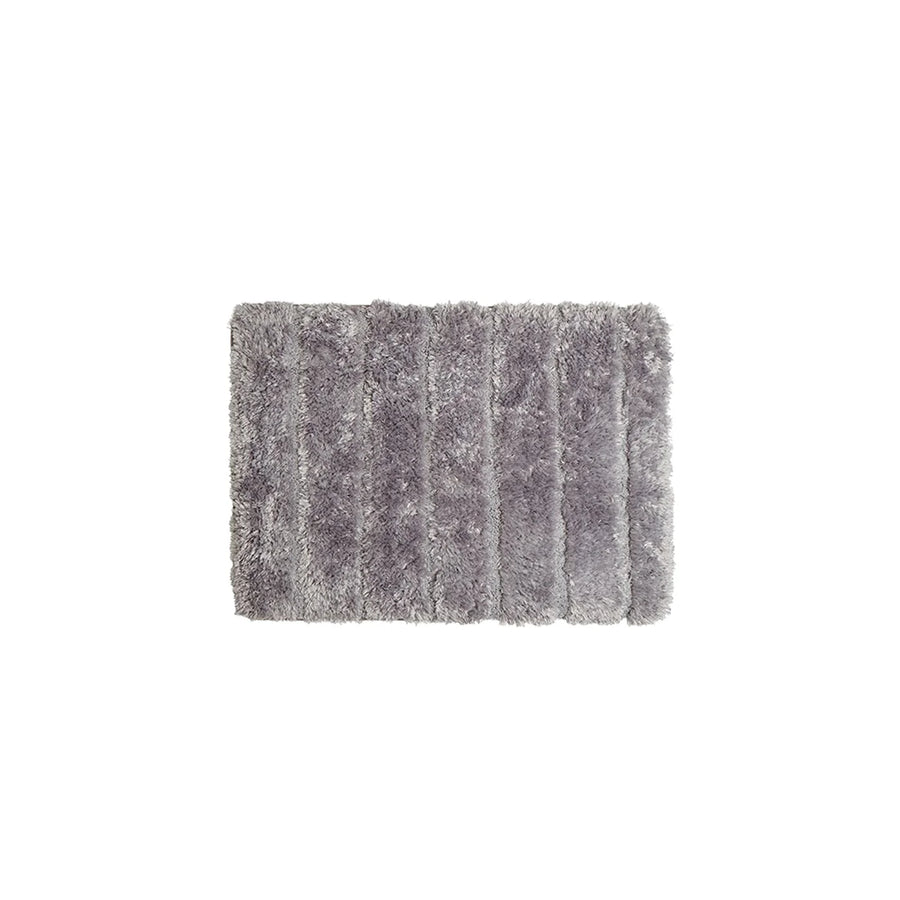 Luxe Ribbed Memory Foam Bath Mat 17x24