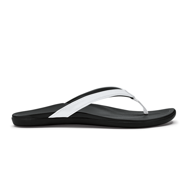 Olukai - Ladies Ho'Opio White/Onyx
