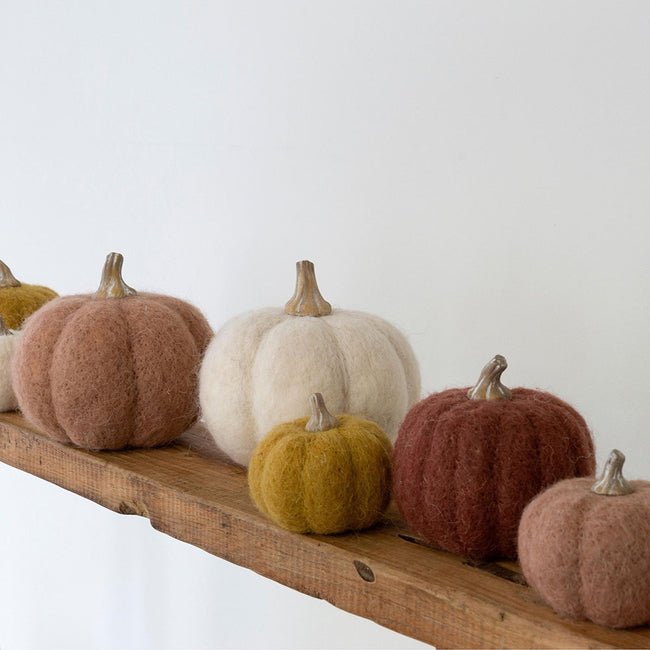 Felt Pumpkin - Large