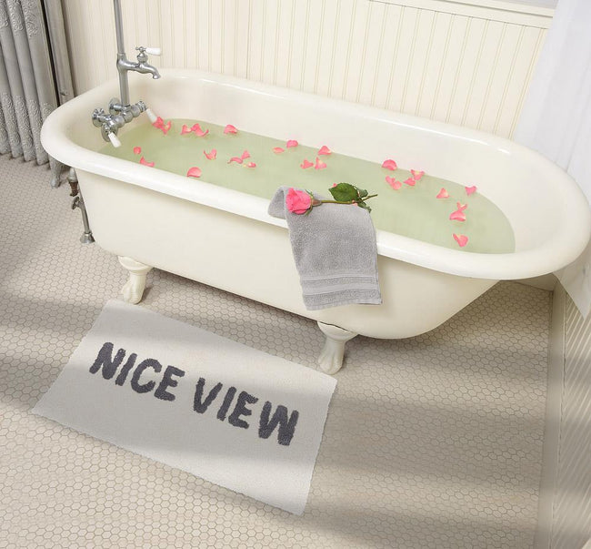 NICE VIEW Tufted Bath Mat