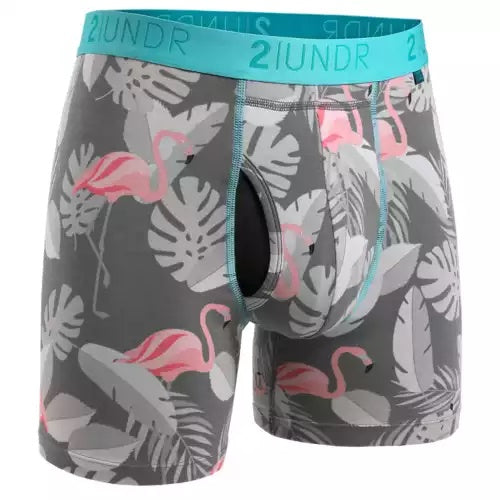 2UNDR Swing Shift - Flamingo - 6" Boxer Brief