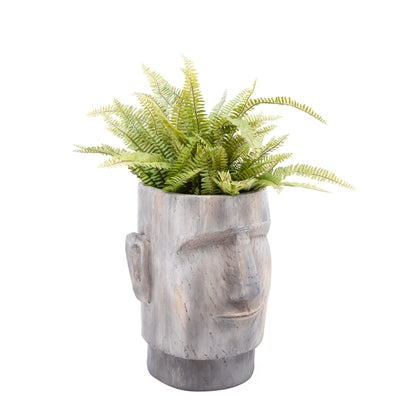 Lithic Island Face Planter - 18 Inch Height