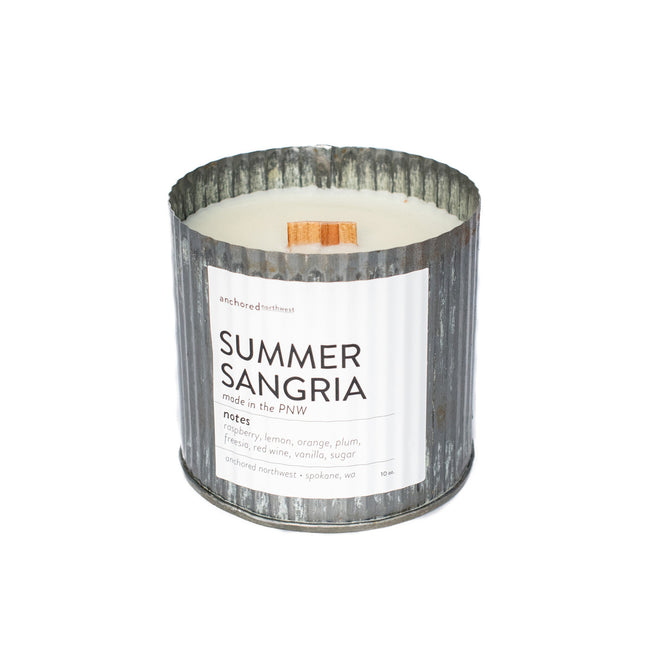 Summer Sangria Rustic Vintage Candle