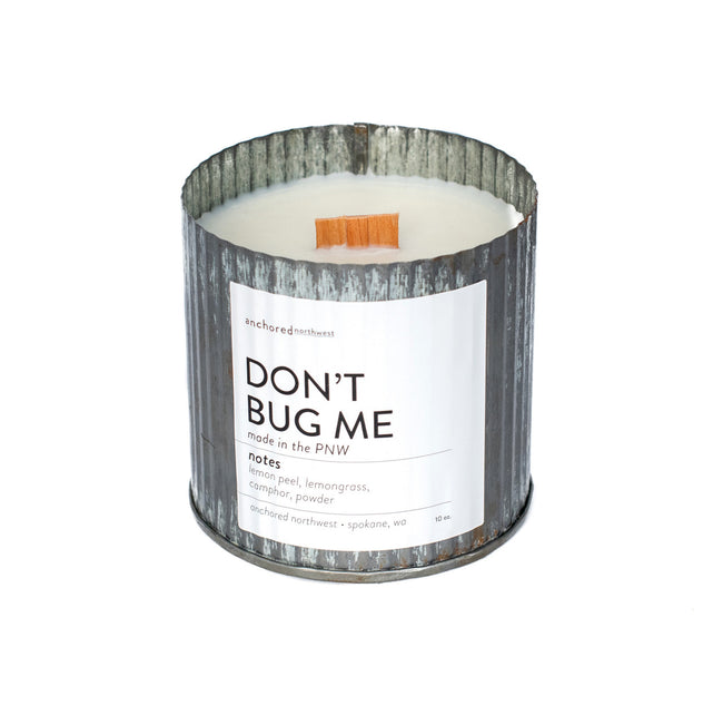 Don't Bug Me Rustic Vintage Candle