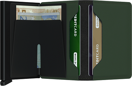 Secrid Slimwallet Matte Green Black