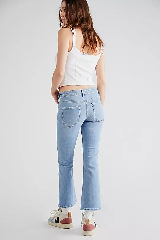Free People - Liv Crop Flare Jeans