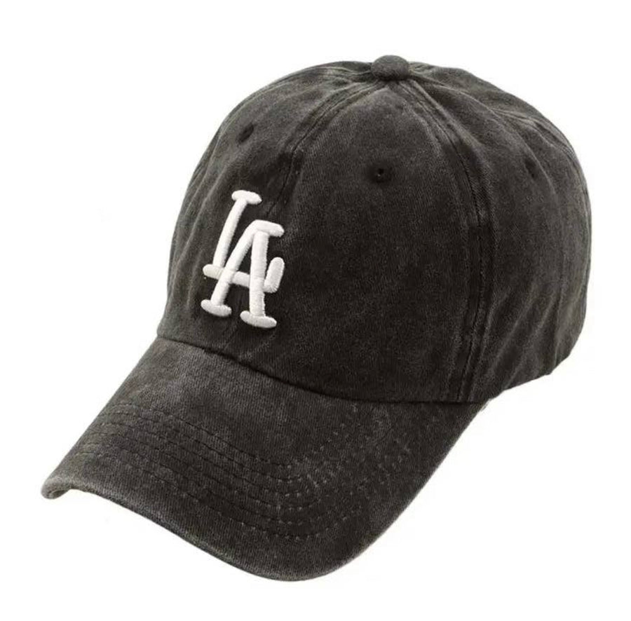 LA Baseball Cap - Charcoal