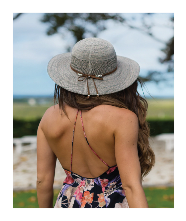 Scarlet Ladies Wide Brim