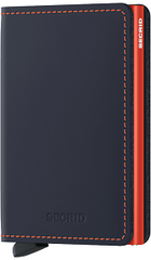 Secrid Slimwallet Matte Nightblue & Orange